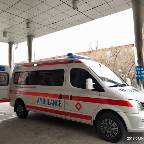 肃北救护车出租服务案例2
